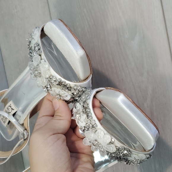 Badgley Mischka Womens Heels Sandals shoes sz 9.5 - Picture 3 of 12